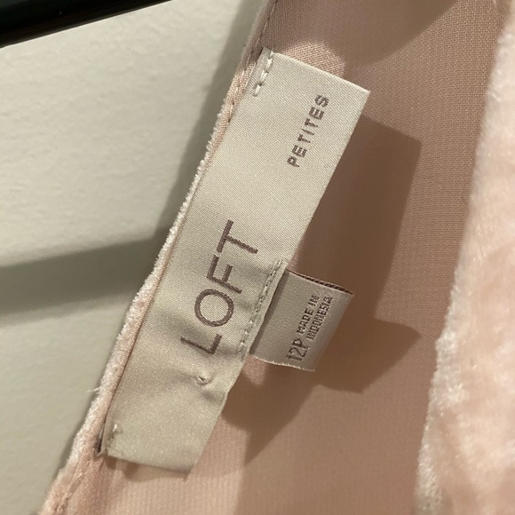 loft velvet dress - Picture 2 of 4